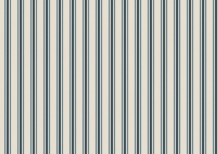 The British Stripe Co. Mary, Polzeath No.2 - Twist&Fit Roman Blind - Image 8